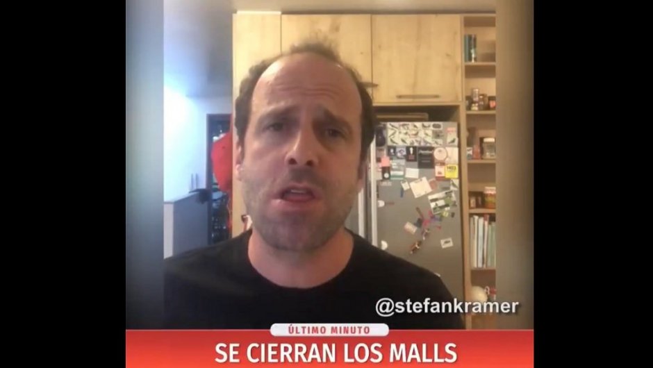 Captura de pantalla de video de Stefan Kramer. (Video: @StefanKramerS).