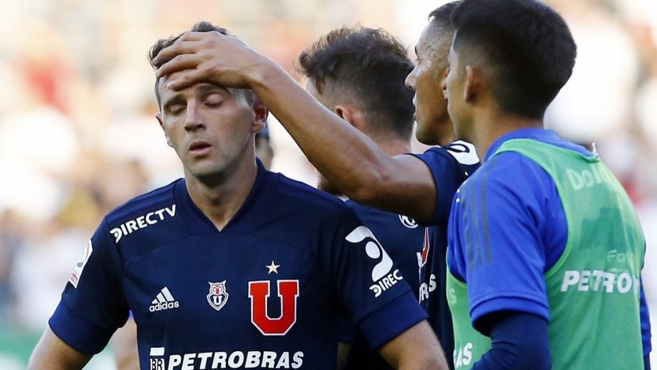 Walter Montillo, futbolista de la Universidad de Chile. 