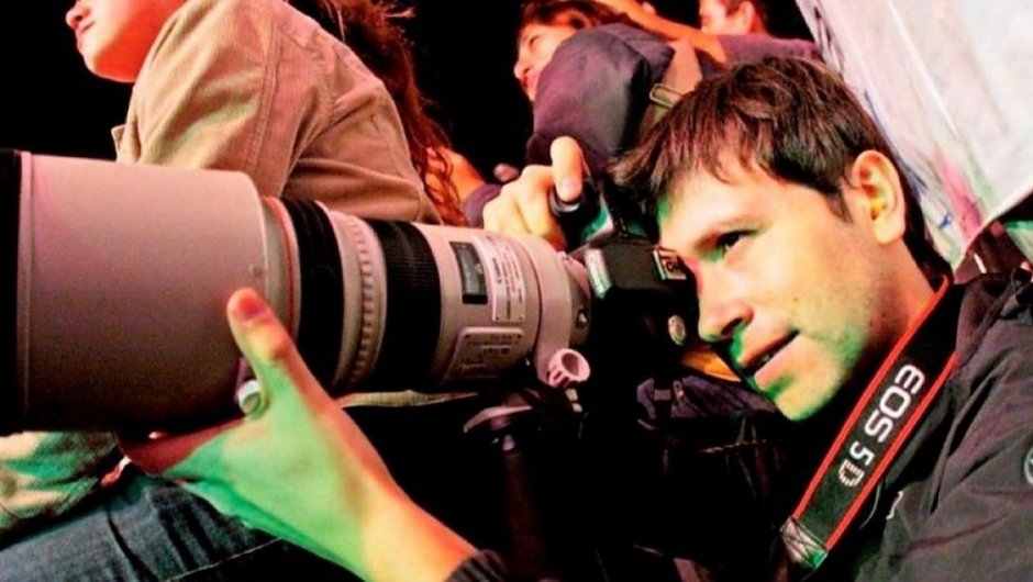 Carlos Muller, exfotografo de la banda nacional Los Bunkers.