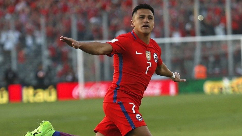 Alexis Sánchez, goleador histórico de la Selección Chilena con 43 tantos. 