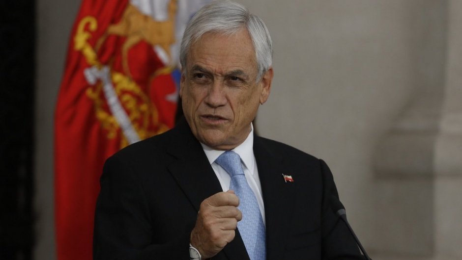 Presidente Sebastián Piñera. (Foto: Agencia Uno). 