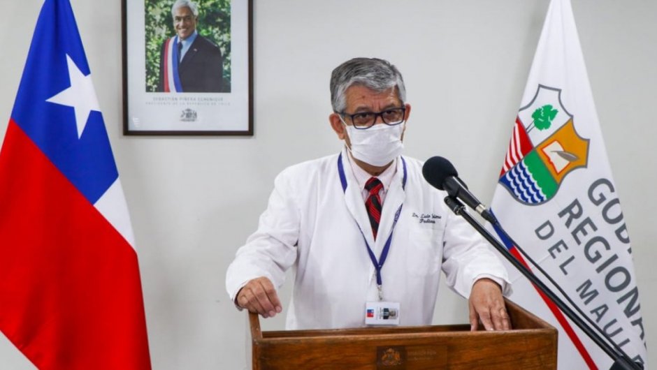 Director del Servicio de Salud Maule, Dr, Luis Jaime. 