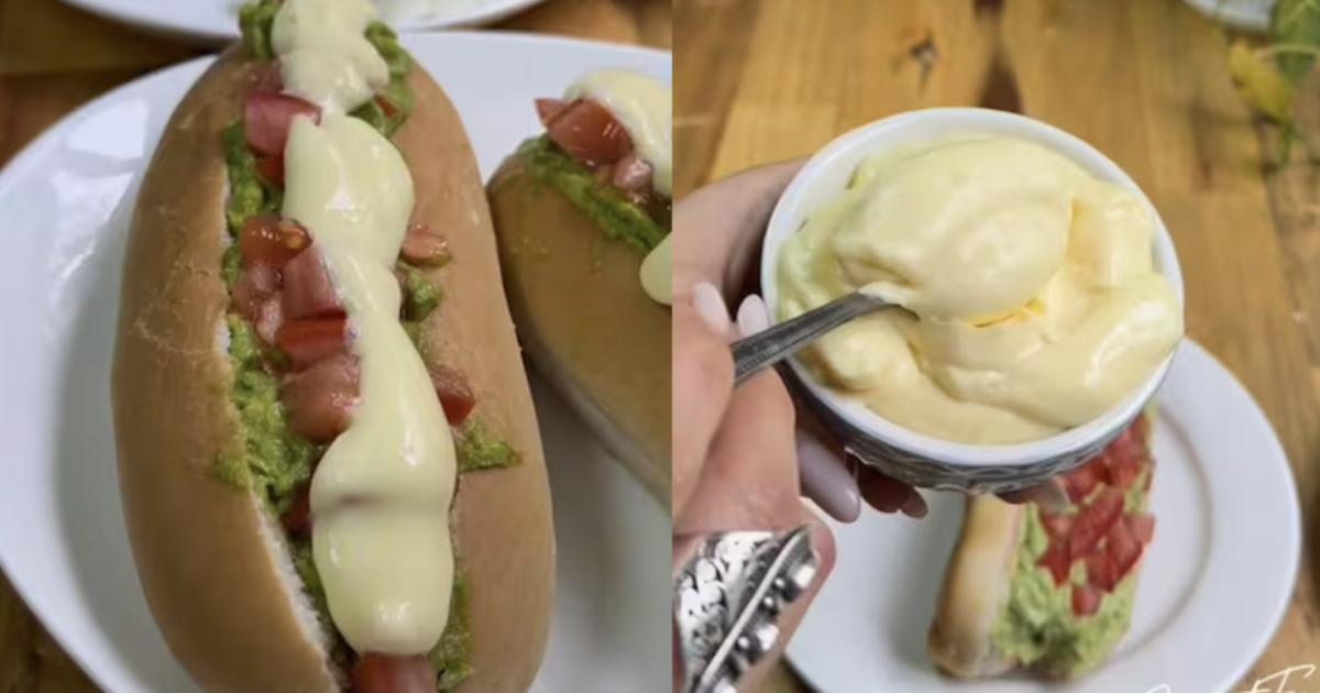 Influencer chilena crea el 'completo italiano fit' con solo 342 calorías